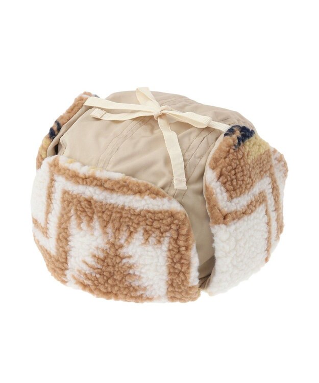 Green Parks ■別注ＰＥＮＤＬＥＴＯＮ　ボアフライトキャップ Off White