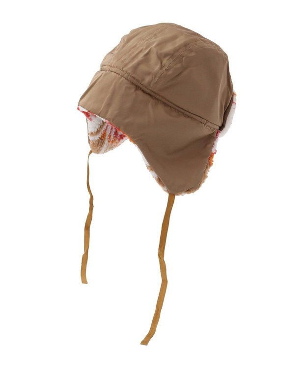 Green Parks ■別注ＰＥＮＤＬＥＴＯＮ　ボアフライトキャップ Beige