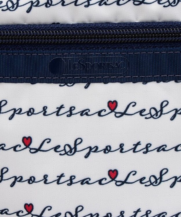 LeSportsac COSMETIC CLUTCH/マリンロゴボーダー マリンロゴボーダー