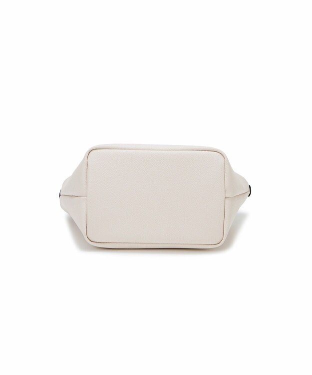 TOPKAPI 【Breath TOPKAPI】SCOTCH GRAIN スコッチグレイン プレーン 2トーンテープ ハンドル トートバッグ S クリーム