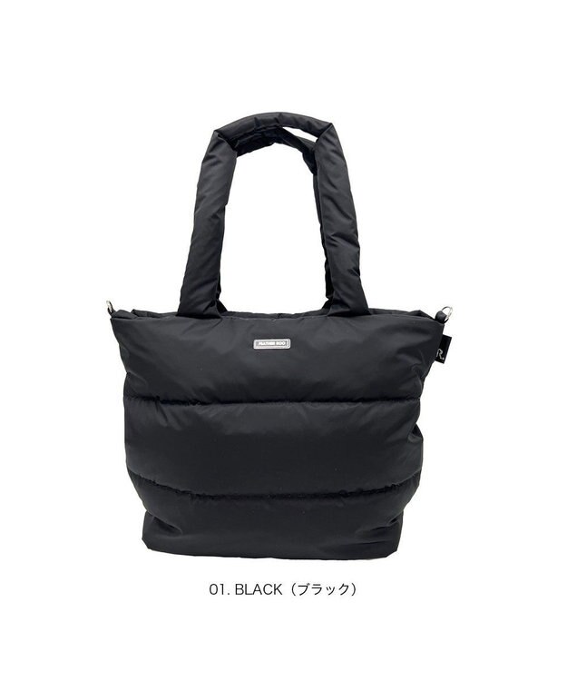 ROOTOTE 3682【弾む軽さフェザールー】FE.ミディアム.モデレート-A 01：ブラック