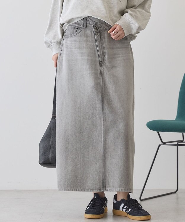 AMERICAN HOLIC リメイクデザインスカート Gray