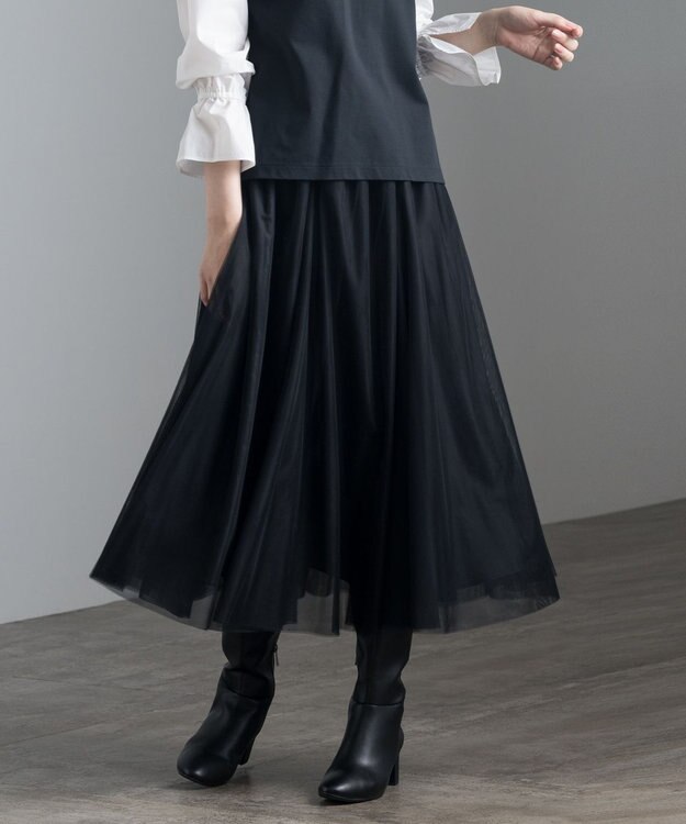 ONWARD Reuse Park 【23区】スカート秋冬 ブラック