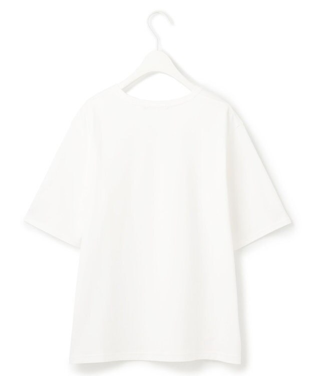 ICB 【接触冷感・UVケア・洗える】ロゴＴＥＥ カットソー フォト×オフホワイト系