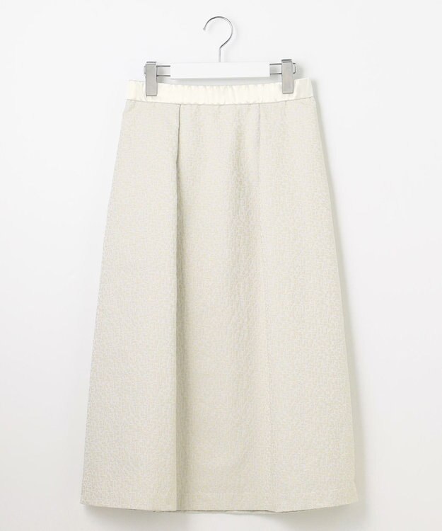 自由区 【洗える】スノージャガード スカート ベージュ