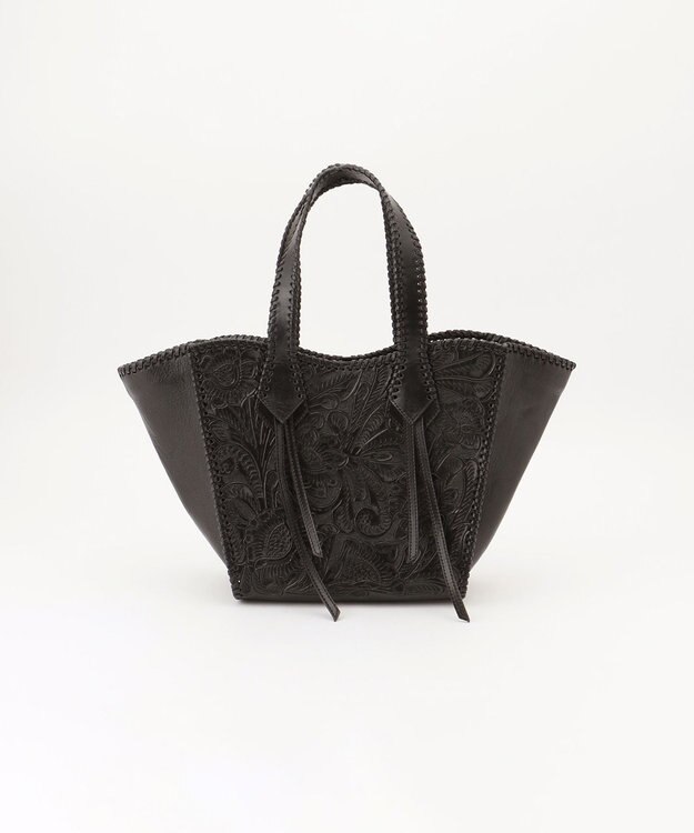 GRACE CONTINENTAL Stitch tote bag ブラック