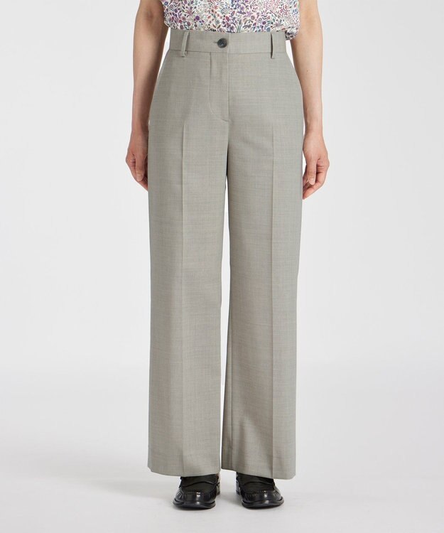 Paul Smith プレーン カラー ワイドパンツ ライトイエロー