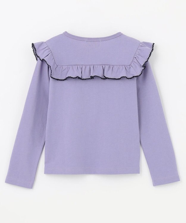 組曲 KIDS 【110-140cm】プチフルール カットソー アイリス系