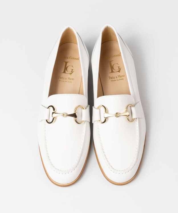 BONTRE 【LucaGrossi/ルカグロッシ】ビットローファー ホワイト