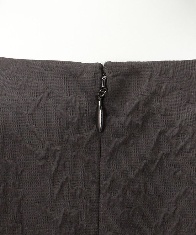 23区 S 【R(アール)】フラワーフクレジャガード ワンピース ブラック系