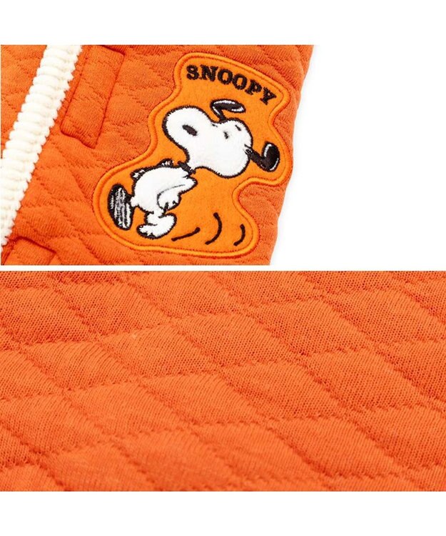 PET PARADISE スヌーピー ワッペン リバーシブル ベスト 中型犬 大型犬 ネイビー×ホワイト