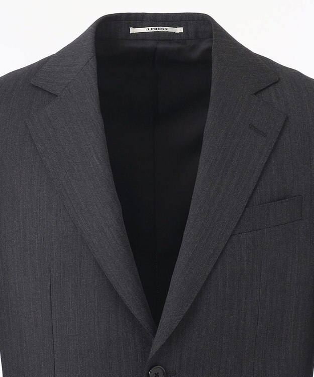 J.PRESS MEN 【WEB・一部店舗限定】シャドーヘリンボーンストライプ スーツ グレー系1