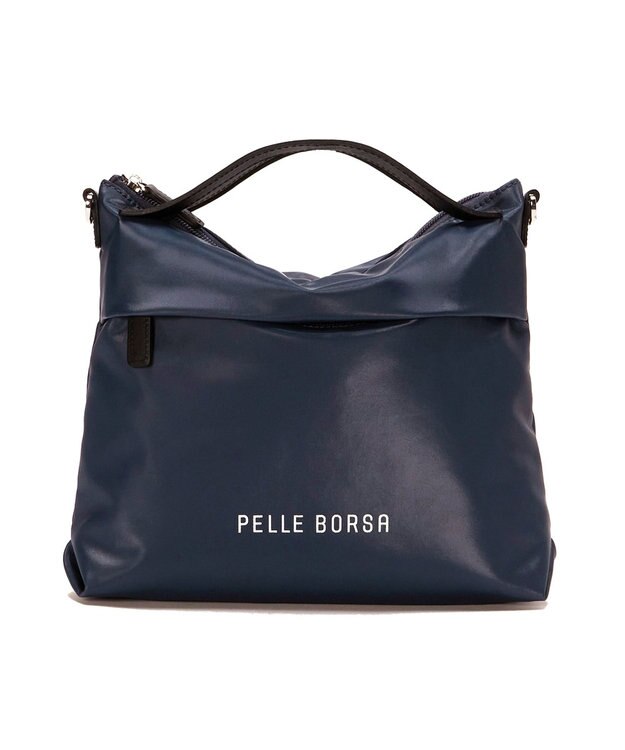 PELLE BORSA ミドルサイズショルダー Cheers チアーズ 4685 ネイビー