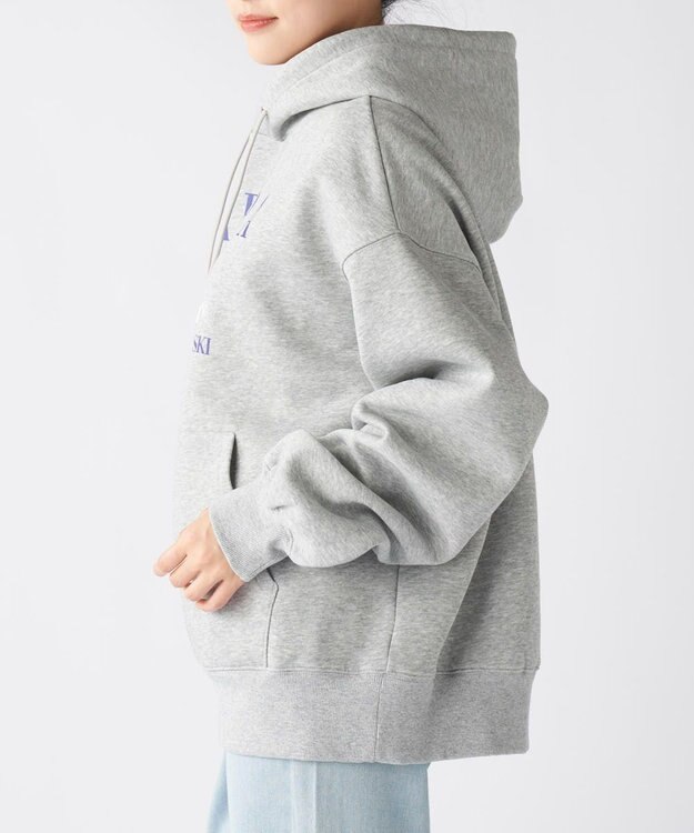 OP／FILA 【Kappa】スキーチームデザイン ユニセックスパーカー グレー