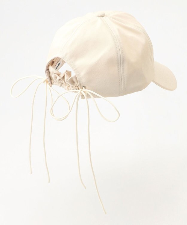 Feroux バックリボン キャップ アイボリー系