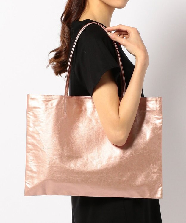 airlist 【日本製・軽量】トートバッグ (A4横)  FEATHER フェザー ピンク