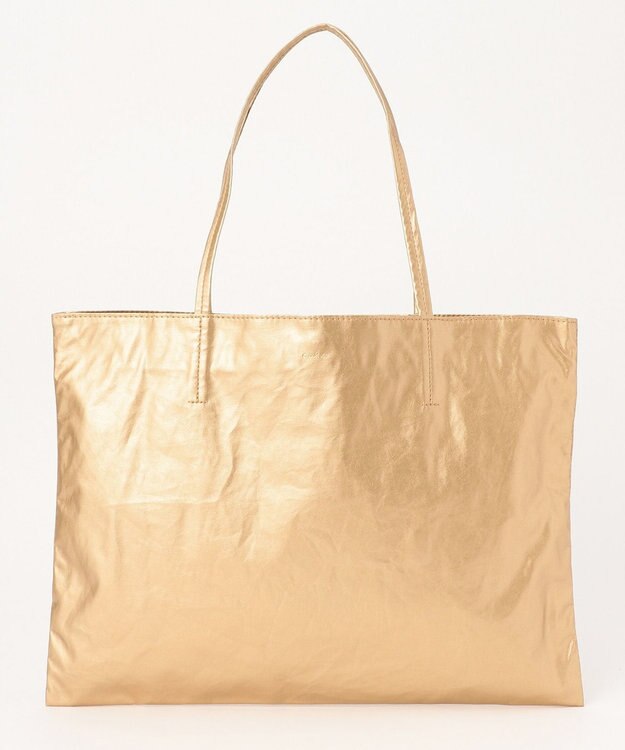 airlist 【日本製・軽量】トートバッグ (A4横)  FEATHER フェザー ゴールド