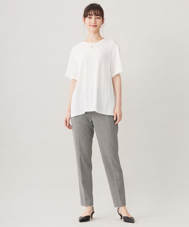 自由区 【洗える】サテンアムンゼン Tシャツ オフ