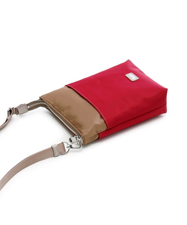 IBIZA ビコロール　ナイロン　ショルダーバッグ(S) 赤