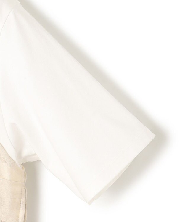 23区 S 【WEB&一部店舗限定カラーあり】オーガンジービスチェコンビ カットソー ベージュ系