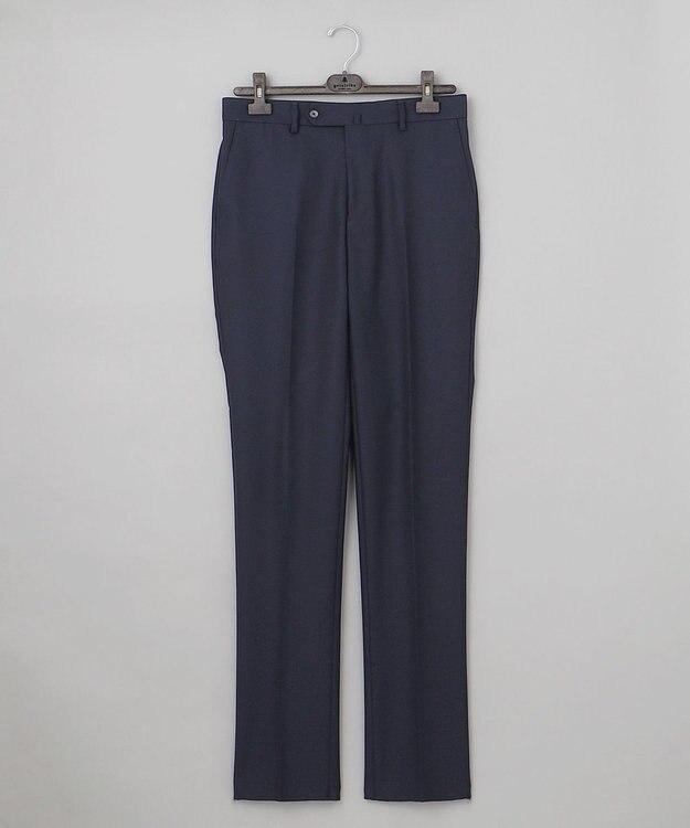 GOTAIRIKU 【御幸毛織】ドライスピナーツイルストレッチスーツ_ネイビー格子 ネイビー系8