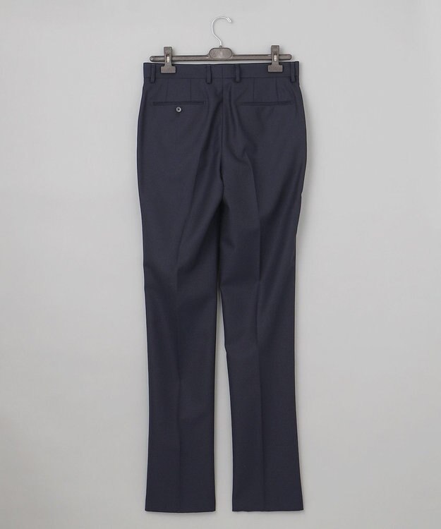 GOTAIRIKU 【御幸毛織】ドライスピナーツイルストレッチスーツ_ネイビー格子 ネイビー系8