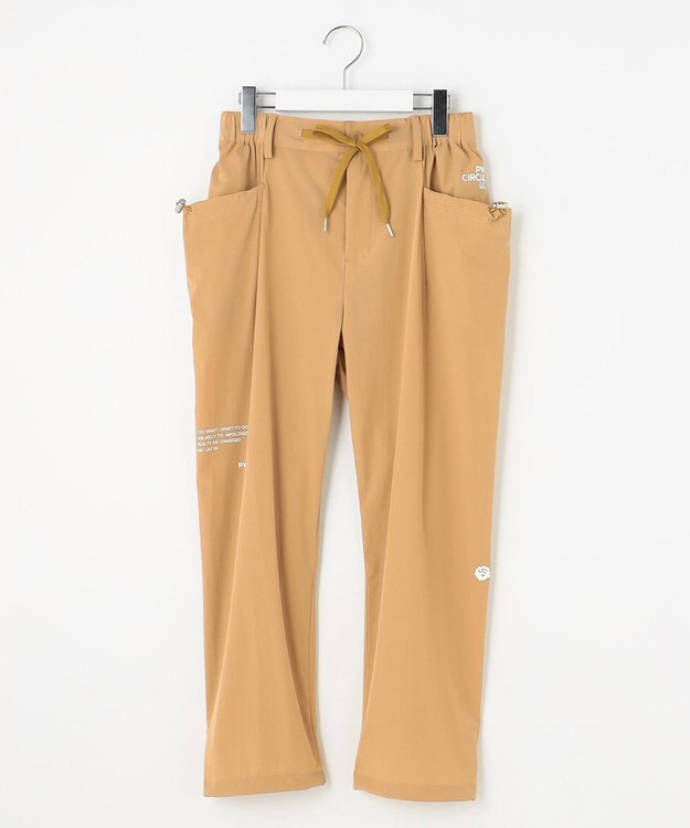 PW CIRCULUS 【WOMEN】ギャザリングパンツ ゴルフウェア レディース ベージュ系