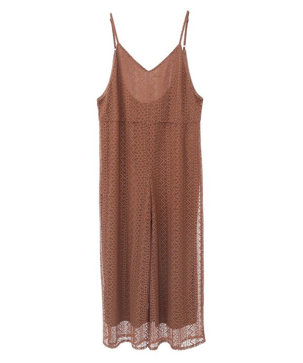 AMERICAN HOLIC レースキャミサロペット【WEB限定カラー有り】 Brown