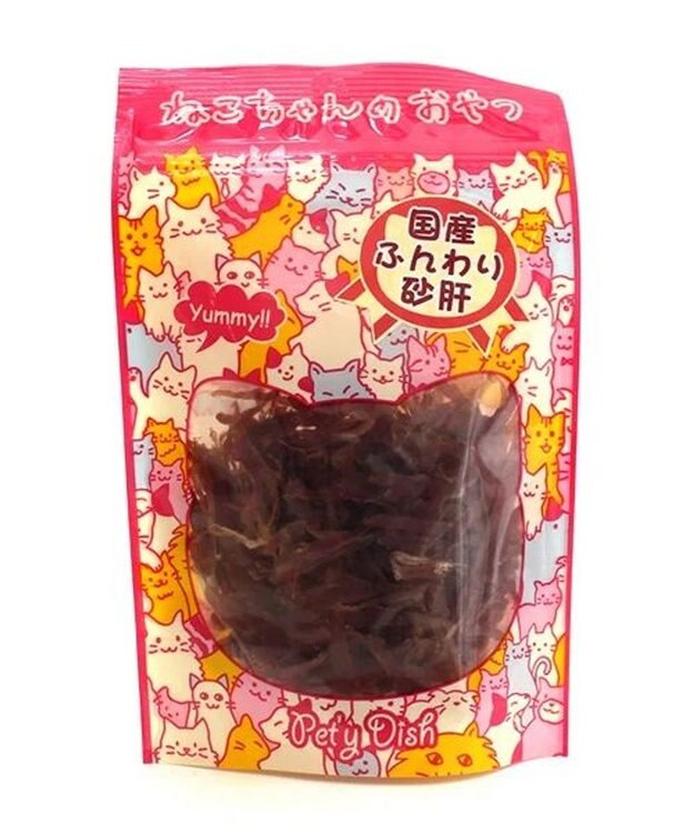 PET PARADISE ペットパラダイス 猫用 おやつ ふんわり砂肝猫 おやつ 30g -