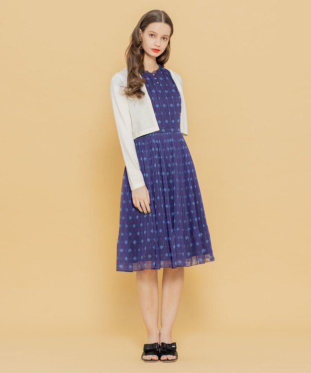 TOCCA 【洗える！】LADY BIRD フーディーボレロ アイボリー系