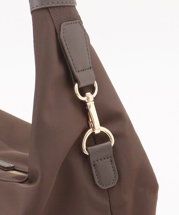 LA BAGAGERIE ループ2WAYショルダーバッグ　Mサイズ チョコ
