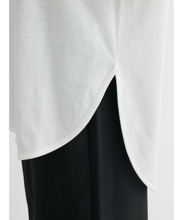 Green Parks ＳＥＴ２点　メッシュベスト＋半袖カットチュニック Ecru