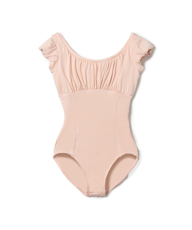 Chacott パフスリーブレオタード ベビーピンク