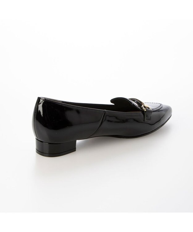 Riz raffinee 【レイン対応】ビットローファー ブラックエナメル