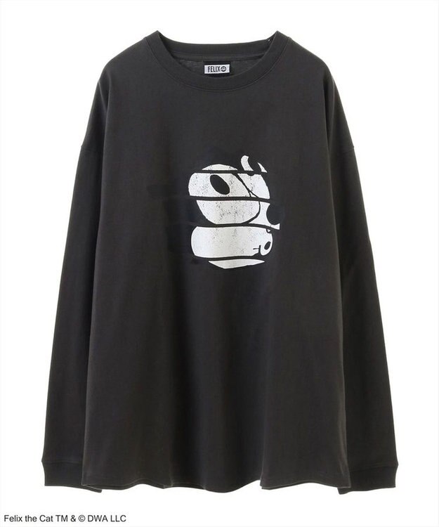 Green Parks ■ＦＥＬＩＸ　フェイスｐｔ　ロンＴＥＥ Charcoal Gray