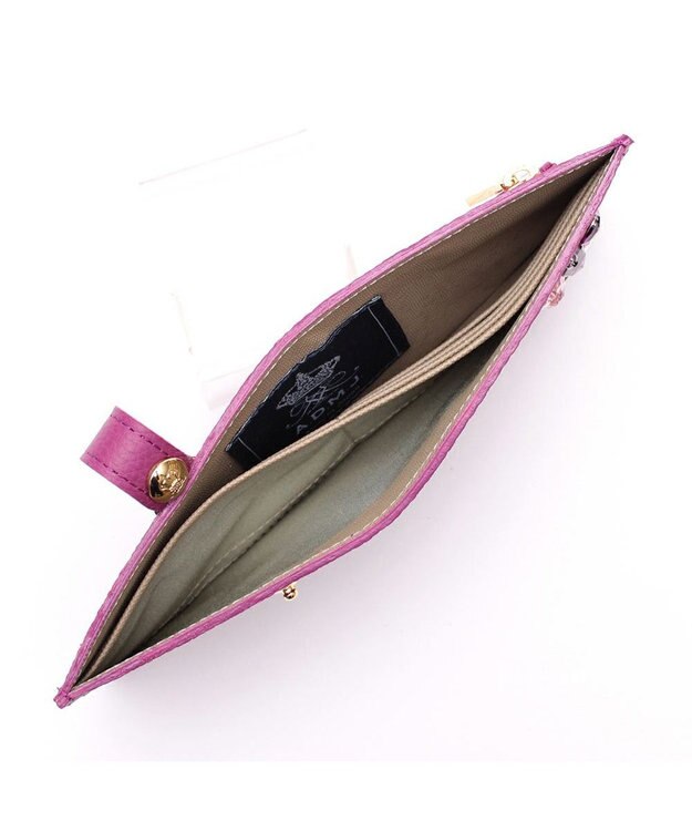 A.D.M.J. 【牛革】モーツァルトカラーグラデーションスリムウォレット SIE