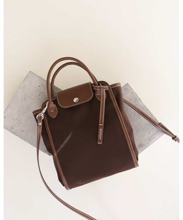 MORROW by thank 新色追加！【軽量】NYC BAG ミニショルダーバッグ ダークブラウン