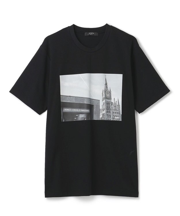 JOSEPH HOMME 【LEON 掲載】＜WEB限定カラーあり＞フォトグラフィックロンドン / アートプリント半袖Tシャツ ブラック系1