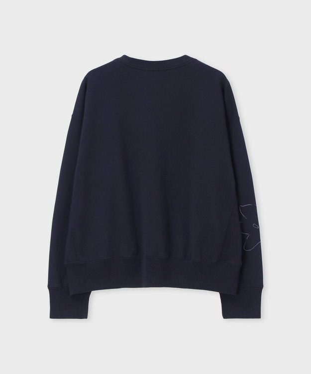 Paul Smith フラワー ステッチ スウェット ネイビー