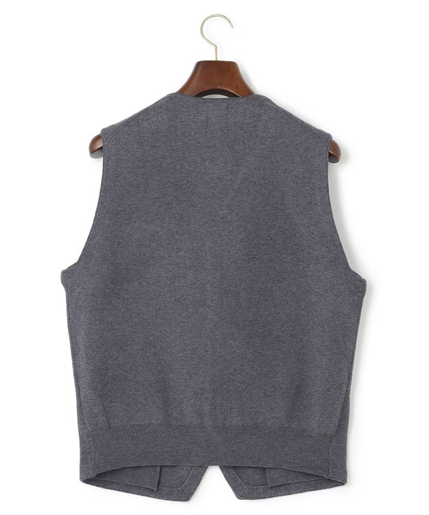 J.PRESS MEN 【一部店舗限定】ニットベスト グレー系