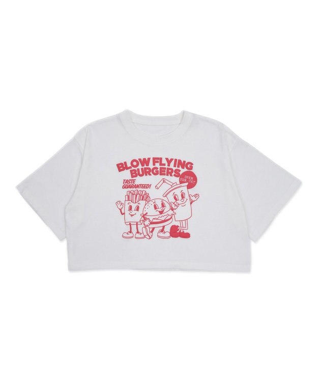 WEGO FUNNYグラフィックショートT レッド