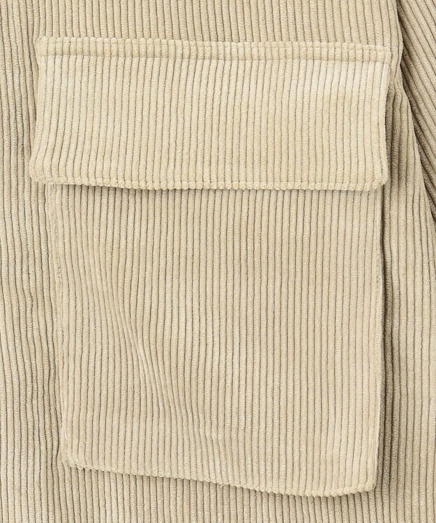 UNFILO MENS 【男女兼用】リラックス コーデュロイ ブルゾン ベージュ