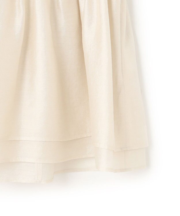 23区 【WEB&一部店舗限定カラーあり】オーガンジービスチェコンビ カットソー ベージュ系