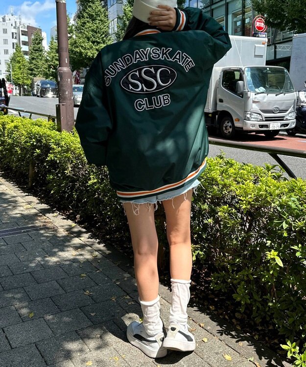 WEGO パテッドワッペンスタジャン ダークグリーン