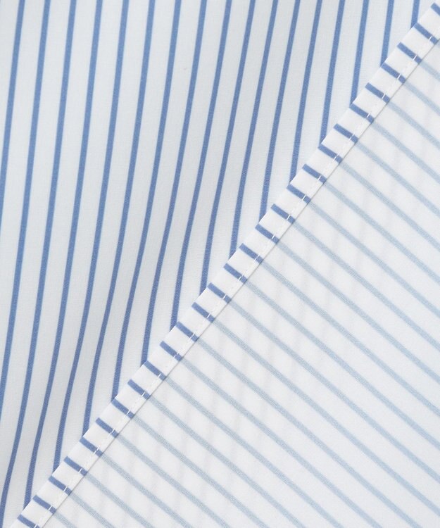 ANY SIS L 【接触冷感・UVカット】ラッシュガード シャツ ブルーストライプ