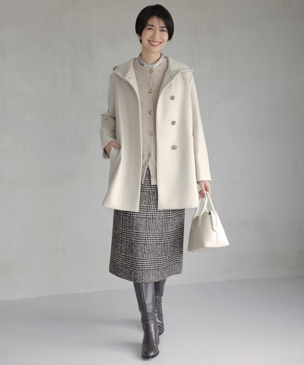 J.PRESS LADIES ベルト ロング ブーツ ブラウン系