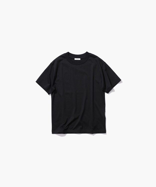 ATON SUVIN 60/2 | クルーネックTシャツ BLACK