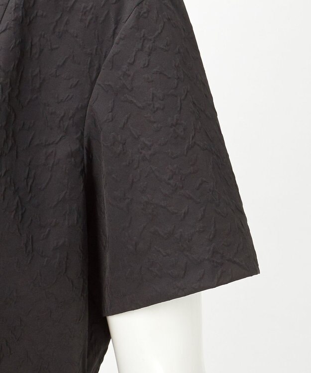 23区 S 【R(アール)】フラワーフクレジャガード ワンピース ブラック系