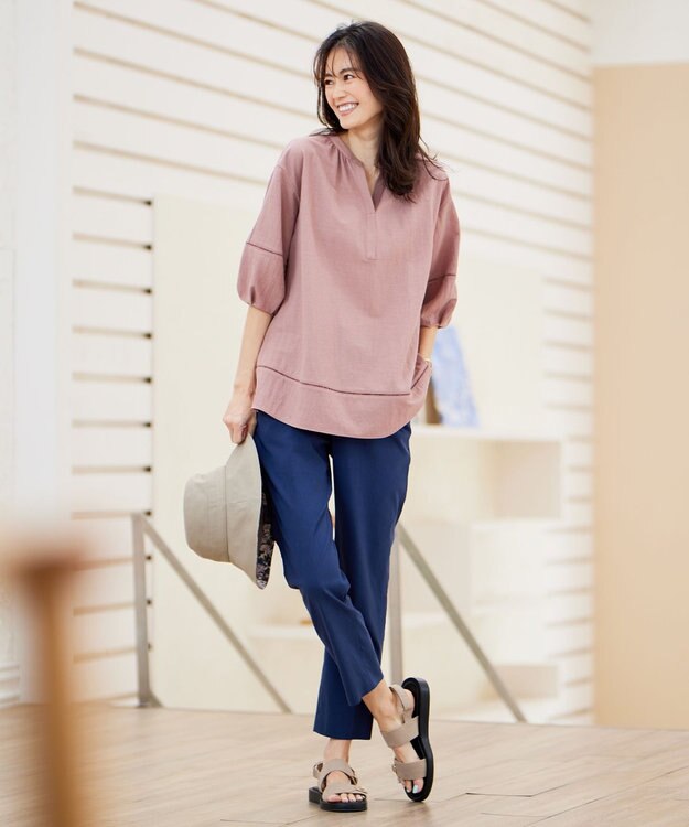 J.PRESS LADIES ベルト サンダル ベージュ系