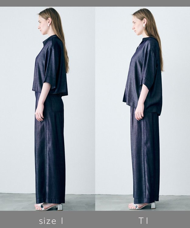 uncrave リヨセルデニム シャツ インディゴ